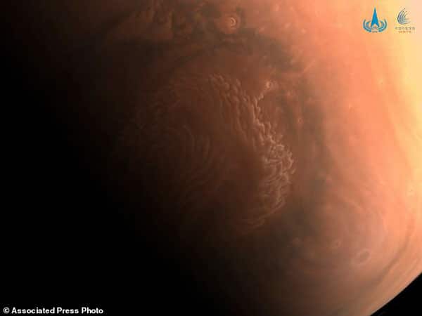 عکس رنگی مریخ تیان‌وان-1