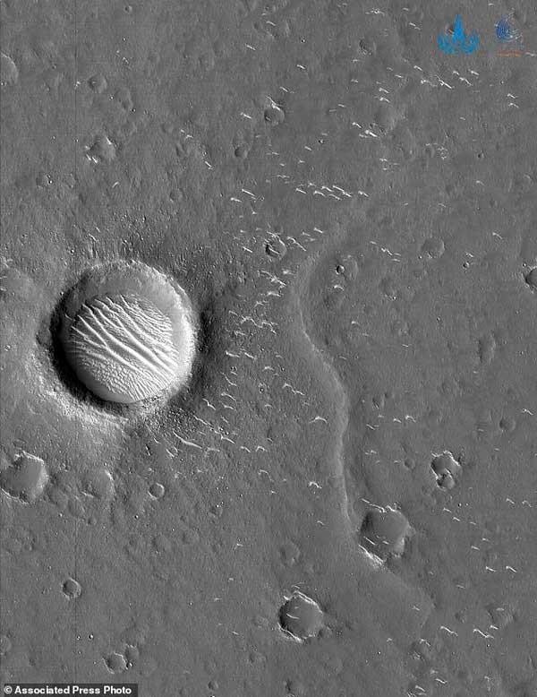 عکس مریخ چین تیان‌ون-1