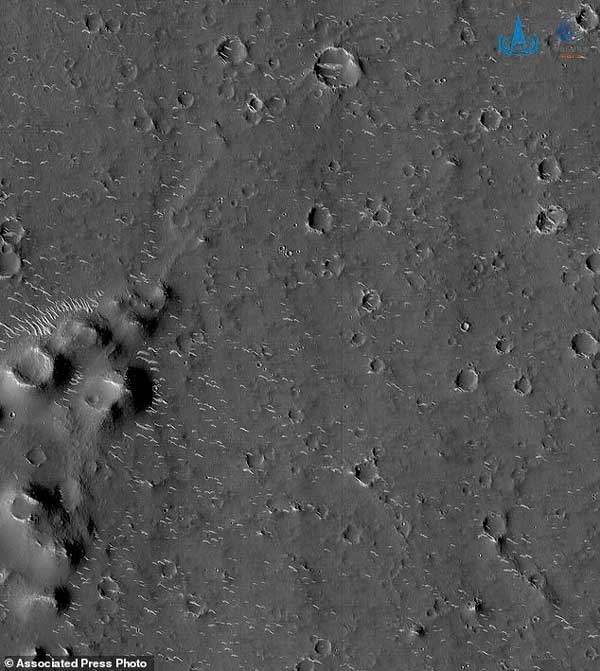 عکس مریخ چین تیان‌ون-1