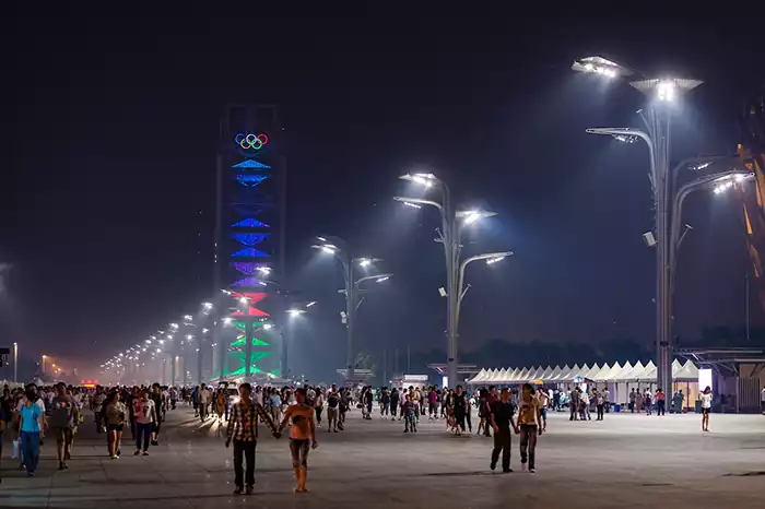 آلودگی نوری پارک المپیک